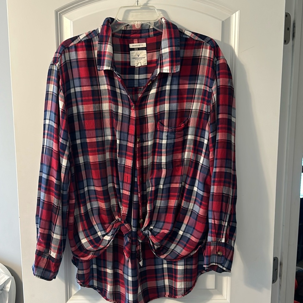 American eagle over sized fit xl flannel